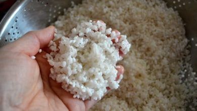 arroz pegajoso