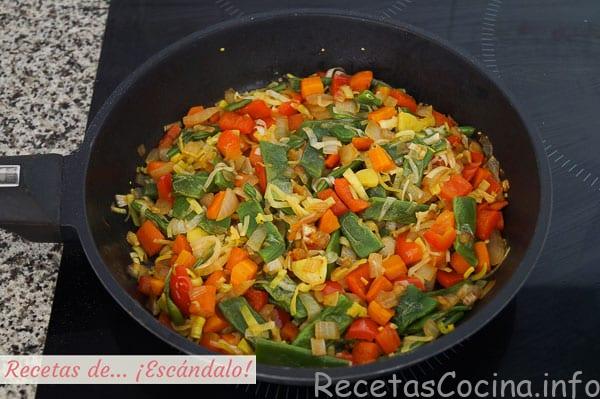 Pastel de verduras al horno con o sin nata.recetas sencillas y deliciosas