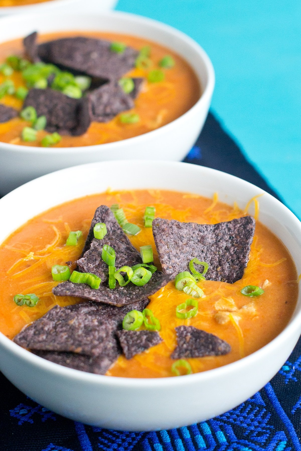 Sopa De Enchilada De Pollo - Receta Imitación De Chili\'s