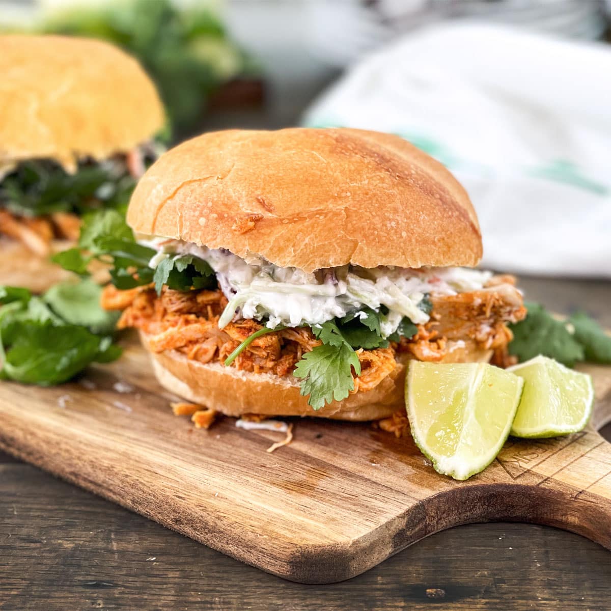 Sándwiches Tailandeses De Pollo Desmenuzado COOKtheSTORY Recetas De