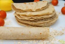 Tortillas de Avena Solo 3 Ingredientes Receta Saludable Baja en Calorías