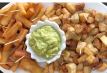Deliciosos Chips de Yuca y Guacamole I Receta Fácil y Rápida - POCHOLITA