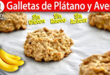 Galletas de Avena y Plátano | Recetas Fáciles de Vicky