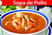 Sopa De Pollo Recetas Fáciles De Vicky